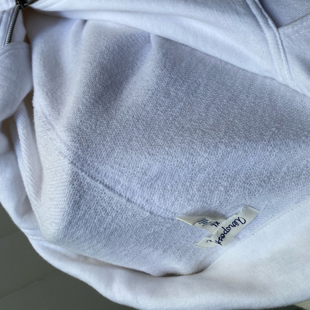 White terry biker style jacket - Picture 13 of 13